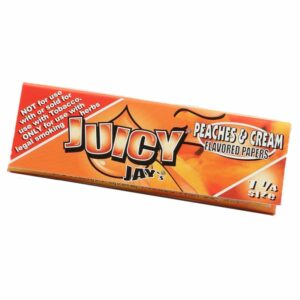 Juicy Jay’s – Hemp Papers (1.25″) – Peaches & Cream | WeedSmart Canada