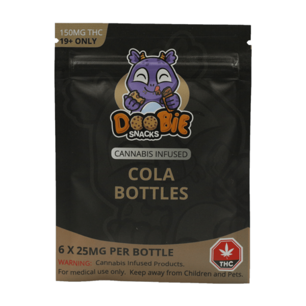 Doobie Snacks – CBD Sour Gummy Bears – 150mg CBD | WeedSmart Canada