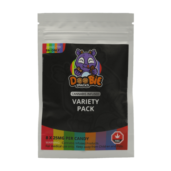 Doobie Snacks – CBD Sour Gummy Bears – 150mg CBD | WeedSmart Canada