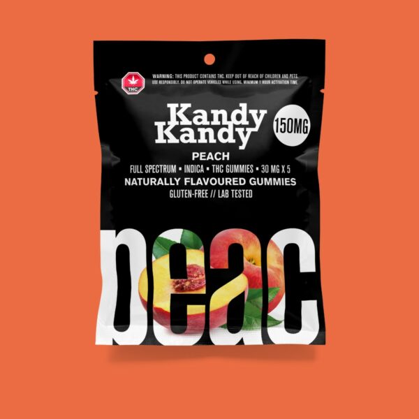 Kandy Kandy – Peach Gummies | WeedSmart Canada Kandy Kandy – Peach Gummies | WeedSmart Canada