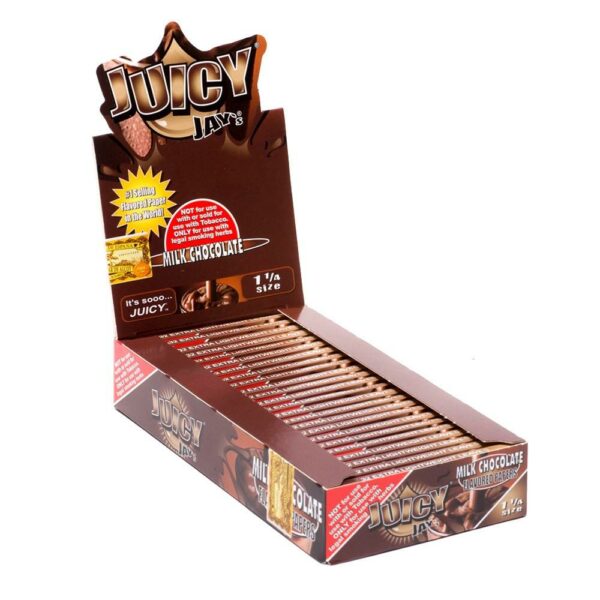 Juicy Jay’s – Hemp Papers (1.25 Inch) – Milk Chocolate | WeedSmart Canada