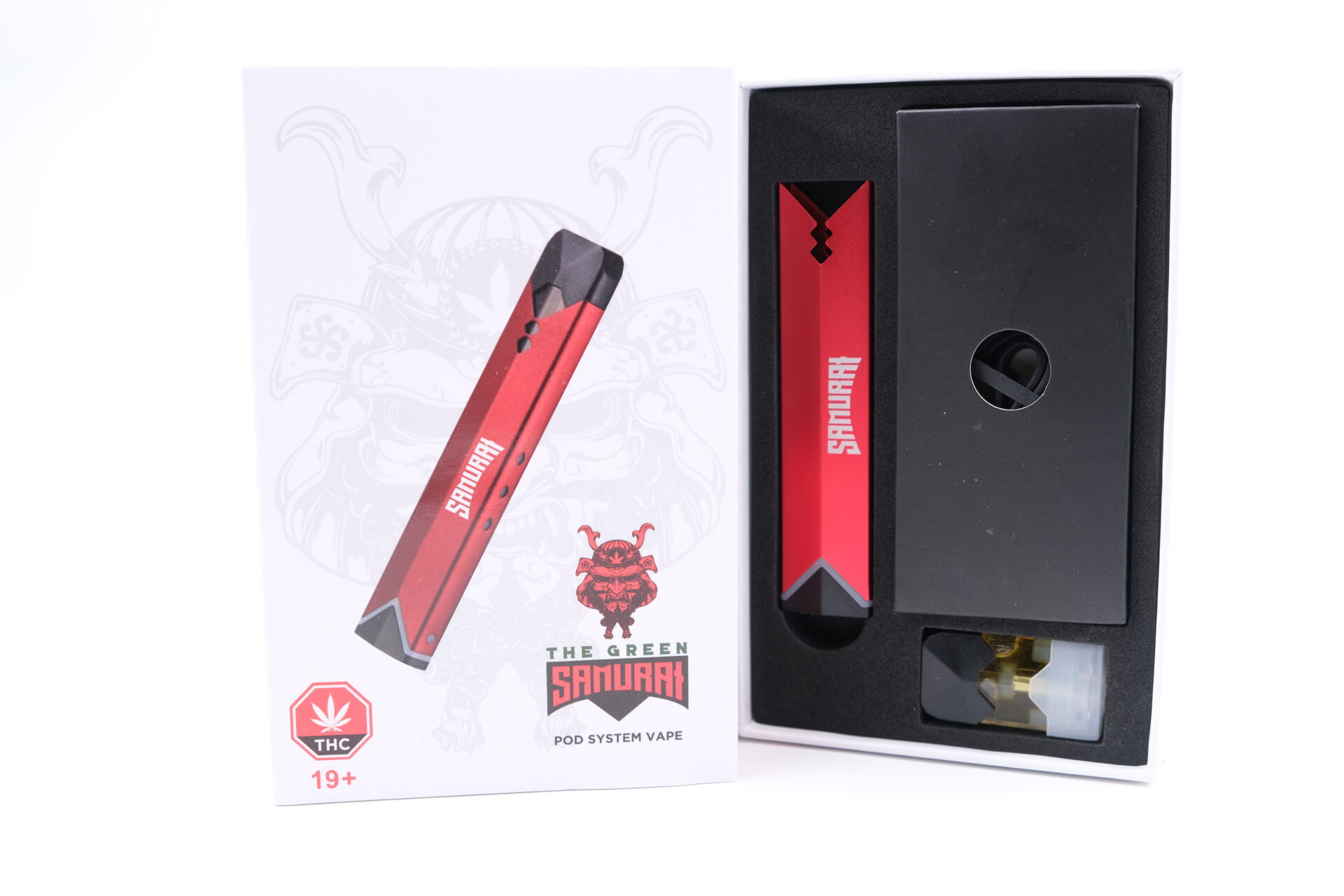The Green Samurai – LED Vape Kit – 1ml THC | WeedSmart Canada The Green Samurai – LED Vape Kit – 1ml THC | WeedSmart Canada