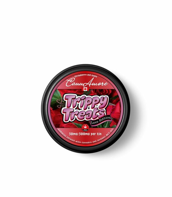 Trippy Treats – Strawberry Guava – CannAmore Love Edition – 500mg THC | WeedSmart Canada