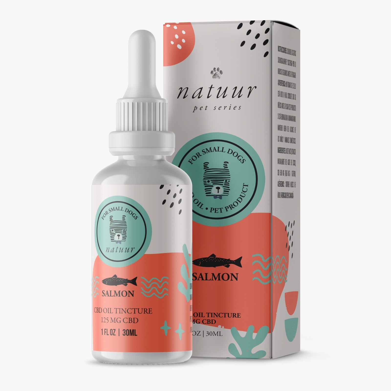 Natuur – Pet Series – CBD Oil For Small Dogs – Bacon Flavour – 125mg | WeedSmart Canada