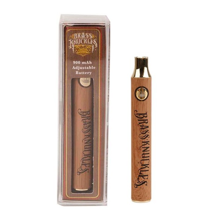 Brass Knuckles – 900mAh Vape Battery (510 thread) | WeedSmart Canada Brass Knuckles – 900mAh Vape Battery (510 thread) | WeedSmart Canada