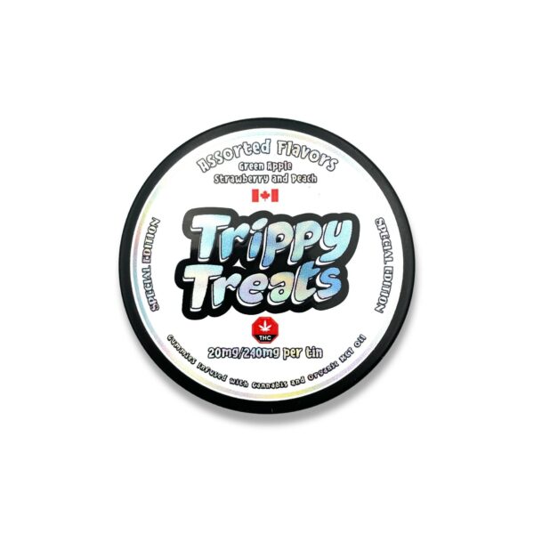 Trippy Treats – Assorted Flavour Gummies – 400mg THC | WeedSmart Canada