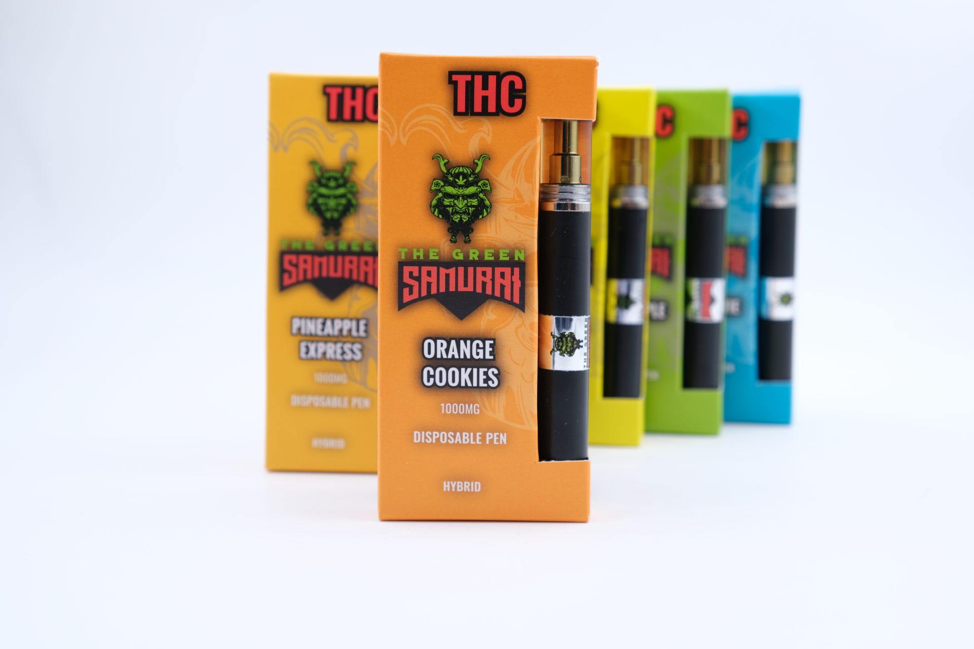 Green Samurai – Disposable Vapes – Sativa – 1ml | WeedSmart Canada