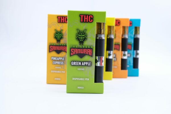 Green Samurai – Disposable Vapes – Sativa – 1ml | WeedSmart Canada Green Samurai – Disposable Vapes – Sativa – 1ml | WeedSmart Canada
