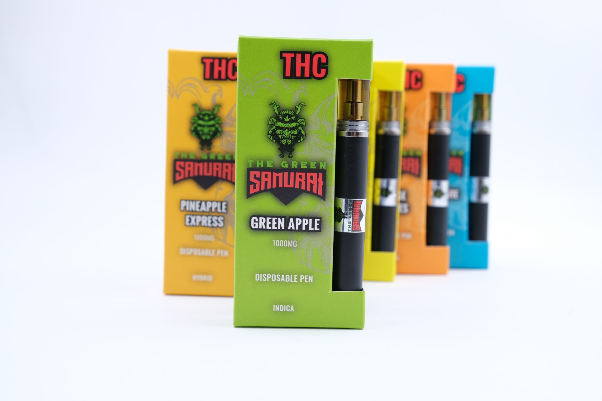 Green Samurai – Disposable Vapes – Sativa – 1ml | WeedSmart Canada Green Samurai – Disposable Vapes – Sativa – 1ml | WeedSmart Canada
