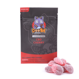 Doobie Snacks – CBD Cherry Gummies – 500mg CBD | WeedSmart Canada