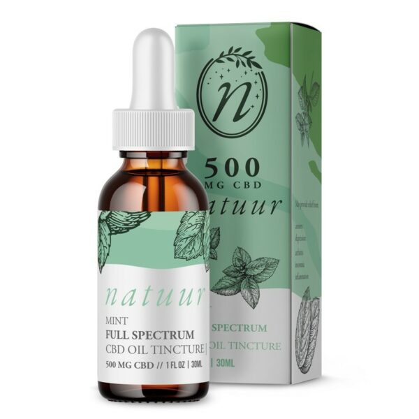 Natuur – Full Spectrum CBD Oil Tincture – Mint | WeedSmart Canada