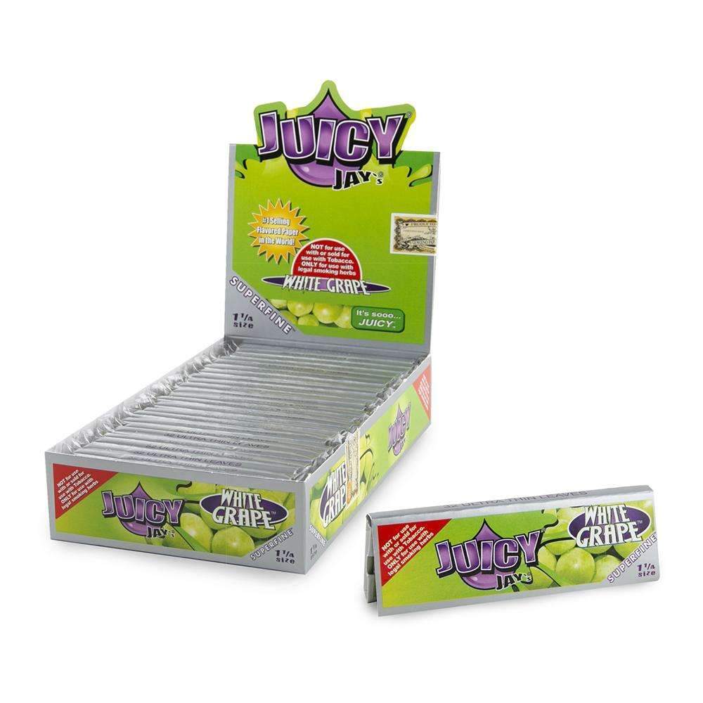 Juicy Jay’s – Hemp Papers (1.25 inch) – White Grape | WeedSmart Canada Juicy Jay’s – Hemp Papers (1.25 inch) – White Grape | WeedSmart Canada