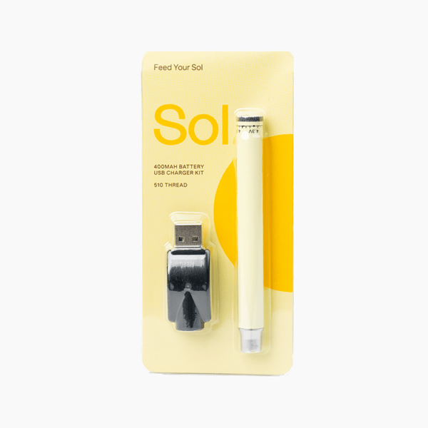 Sol – 400 mAh Vape Battery (510 thread) | WeedSmart Canada