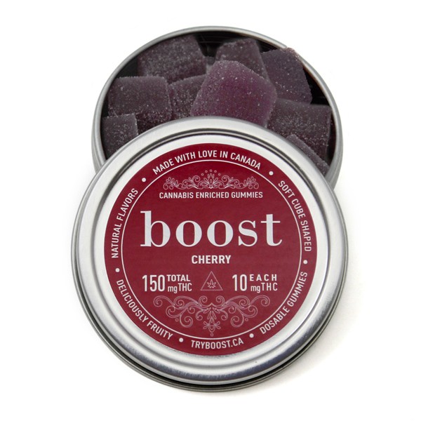 Boost – THC Cherry Gummies – 150mg | WeedSmart Canada Boost – THC Cherry Gummies – 150mg | WeedSmart Canada