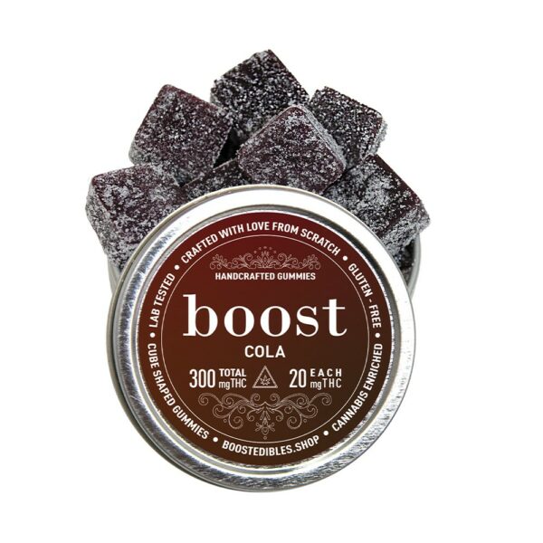 Boost – THC Cola Gummies – 150mg | WeedSmart Canada Boost – THC Cola Gummies – 150mg | WeedSmart Canada