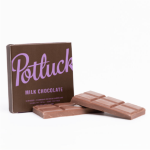 Potluck – Infused Chocolate – Milk Chocolate – 300mg THC | WeedSmart Canada