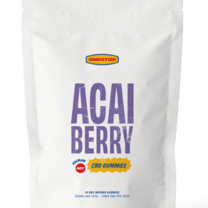 OneStop – Açai Berry CBD Gummies 500mg | WeedSmart Canada