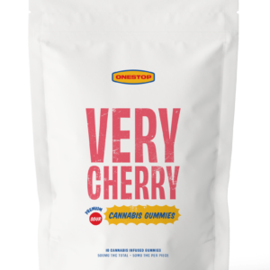 Onestop – Very Cherry THC Gummies 500mg | WeedSmart Canada