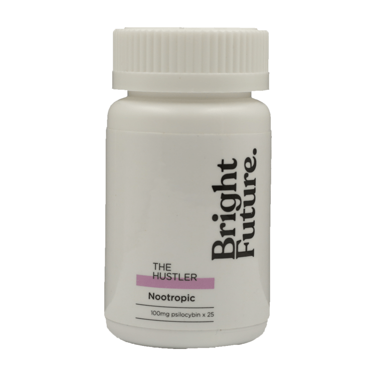 Bright Future – Microdose Capsules – The Hustler – (100mg x 25 Capsules) | WeedSmart Canada