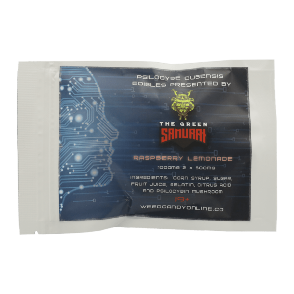 The Green Samurai – Shroom Gummies – Raspberry Lemonade – 1g | WeedSmart Canada The Green Samurai – Shroom Gummies – Raspberry Lemonade – 1g | WeedSmart Canada