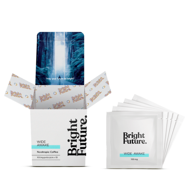 Bright Future – Nootropic Coffee – Wide Awake – 100mg | WeedSmart Canada Bright Future – Nootropic Coffee – Wide Awake – 100mg | WeedSmart Canada