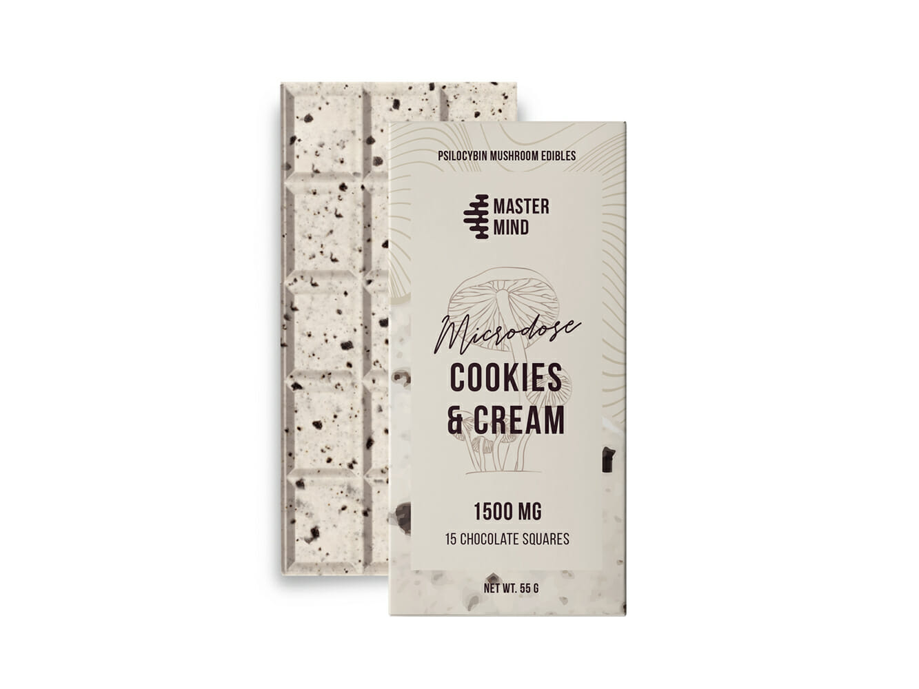 Mastermind – Cookies & Cream Bar – 1500 mg | WeedSmart Canada Mastermind – Cookies & Cream Bar – 1500 mg | WeedSmart Canada