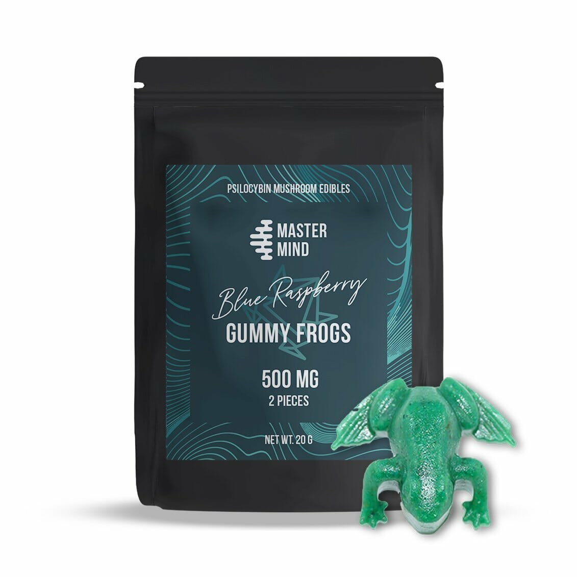 Mastermind – Blue Raspberry Gummy Frogs – 1000mg | WeedSmart Canada Mastermind – Blue Raspberry Gummy Frogs – 1000mg | WeedSmart Canada