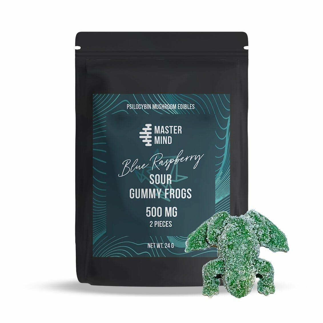 Mastermind – Blue Raspberry Gummy Frogs – 1000mg | WeedSmart Canada Mastermind – Blue Raspberry Gummy Frogs – 1000mg | WeedSmart Canada