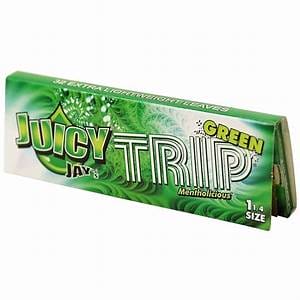 Juicy Jay’s – Hemp Papers (1.25 inch) – Green Trip | WeedSmart Canada